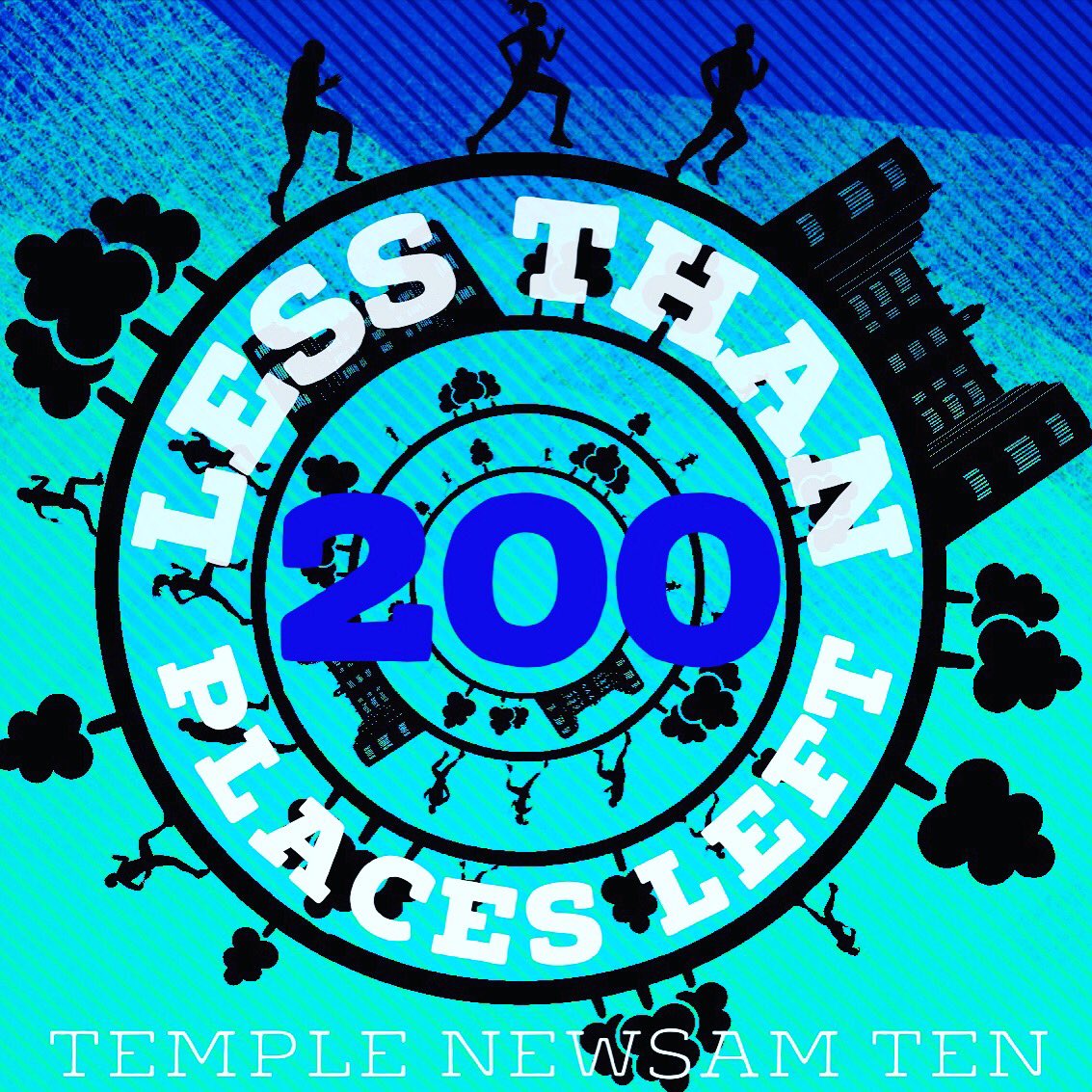 Less than 200 places left for January's TNT. Book now racebest.com/races/temple-n… Don't leave it till it's too late