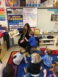 DrJWPurcell's tweet photo. Enjoyed reading #TheLineLeader and discussing #ServantLeadership with @mtparanschool kiddos this AM #leadership https://t.co/1MCQRqrTKw