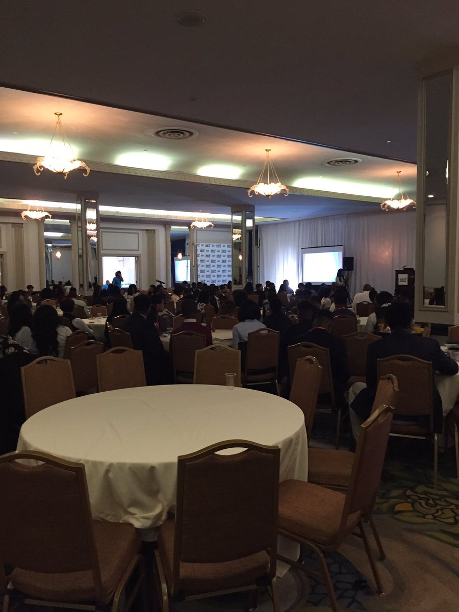 The room is packed this morning and the students are ready to receive some great career advice! <a href="/HBCUcareer/">HBCU Careers</a> #THDnext