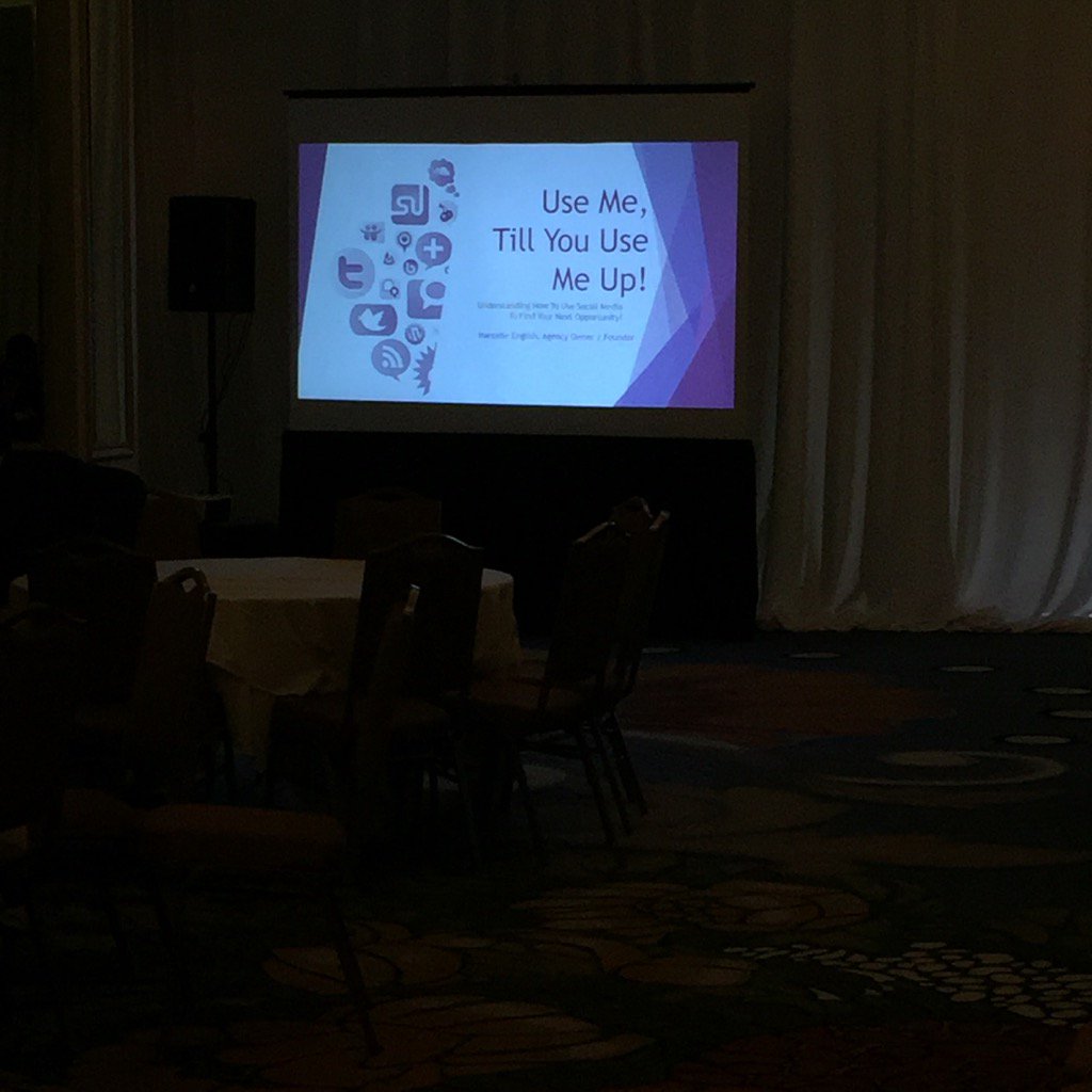 Getting ready for the first session of the day <a href="/HBCUcareer/">HBCU Careers</a> #THDnext