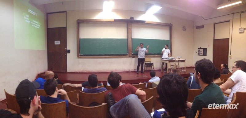 etermax's tweet image. Así fue la charla sobre #Microservicios en la clase de #ArquitecturaDeSoftware de la @UBAonline
Orgullosos de los #TalentosEtermax :)