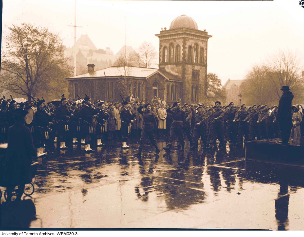 harthouseuoft's tweet photo. Countless students, alumni and community members commemorate #RemembranceDay here every year. Will you join us tomorrow? #UofTremembers https://t.co/lJ6N8sQOZm