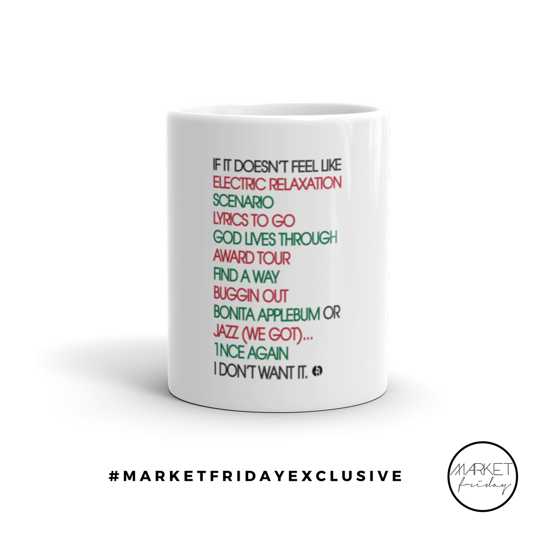 SoapBoxStyle's tweet photo. All you need is a good playlist &amp; your favorite beverage to get you through the day! #MarketFridayExclusive #ATribeCalledQuest 
#ATCQAlumni https://t.co/tIb1oO4VPw