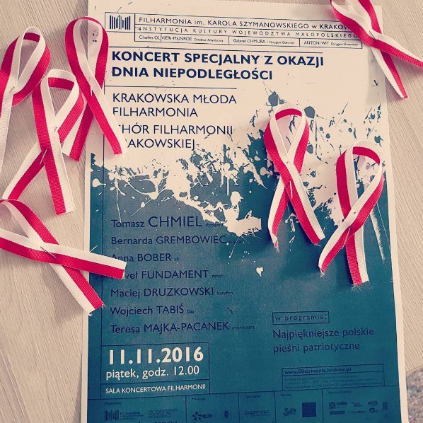 #filharmoniakrakow #filharmoniakrakowska #DzieńNiepodległości #11listopada #pieśnipatriotyczne #krakowskamłodafilharmonia