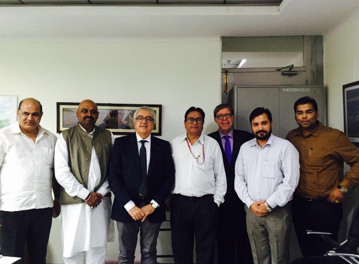 eplatform_en's tweet image. E-Platform è in india per incontrarsi con alcuni membri del governo indiano e con i rappresentanti dello IECSME #Eplatform #worldwide #india