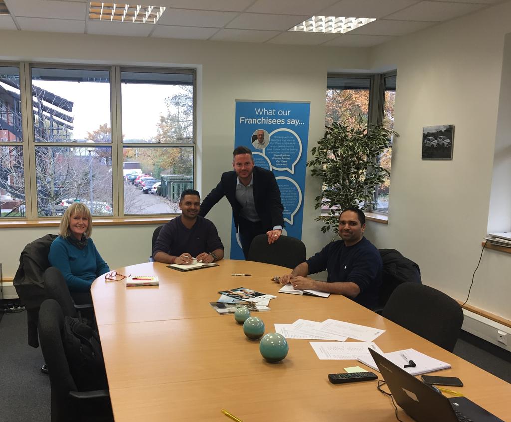 Sales Training delivered by @OutThere_Today director <a href="/NeilWClough/">Neil Clough</a> where two franchisees will start this week - ow.ly/WNaH3060t9t
