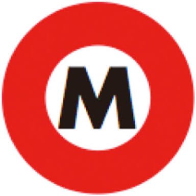 Hiroki Okuhira こちらはおなじみ 東京メトロ 丸の内線 のロゴマーク これだけ見るとマリオ感がすごい ロゴが Mのアレ