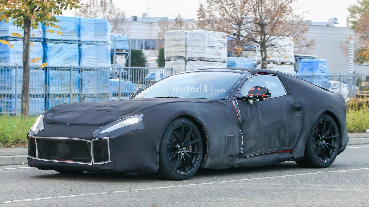 UnmannedKnight's tweet photo. Ferrari F12 M spied trying to hide its beautiful lines https://t.co/XQ1xQAlTdB #ferrari #f12m https://t.co/e0Ve08GBI1