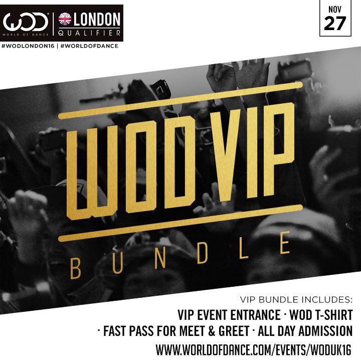 worldofdance_UK's tweet photo. Have you bought your @worldofdance_UK tickets yet? If not why not take a look at our @worldofdance_UK VIP bundle! 
27.11.16
#woduk2016 https://t.co/3psbZWmHvN