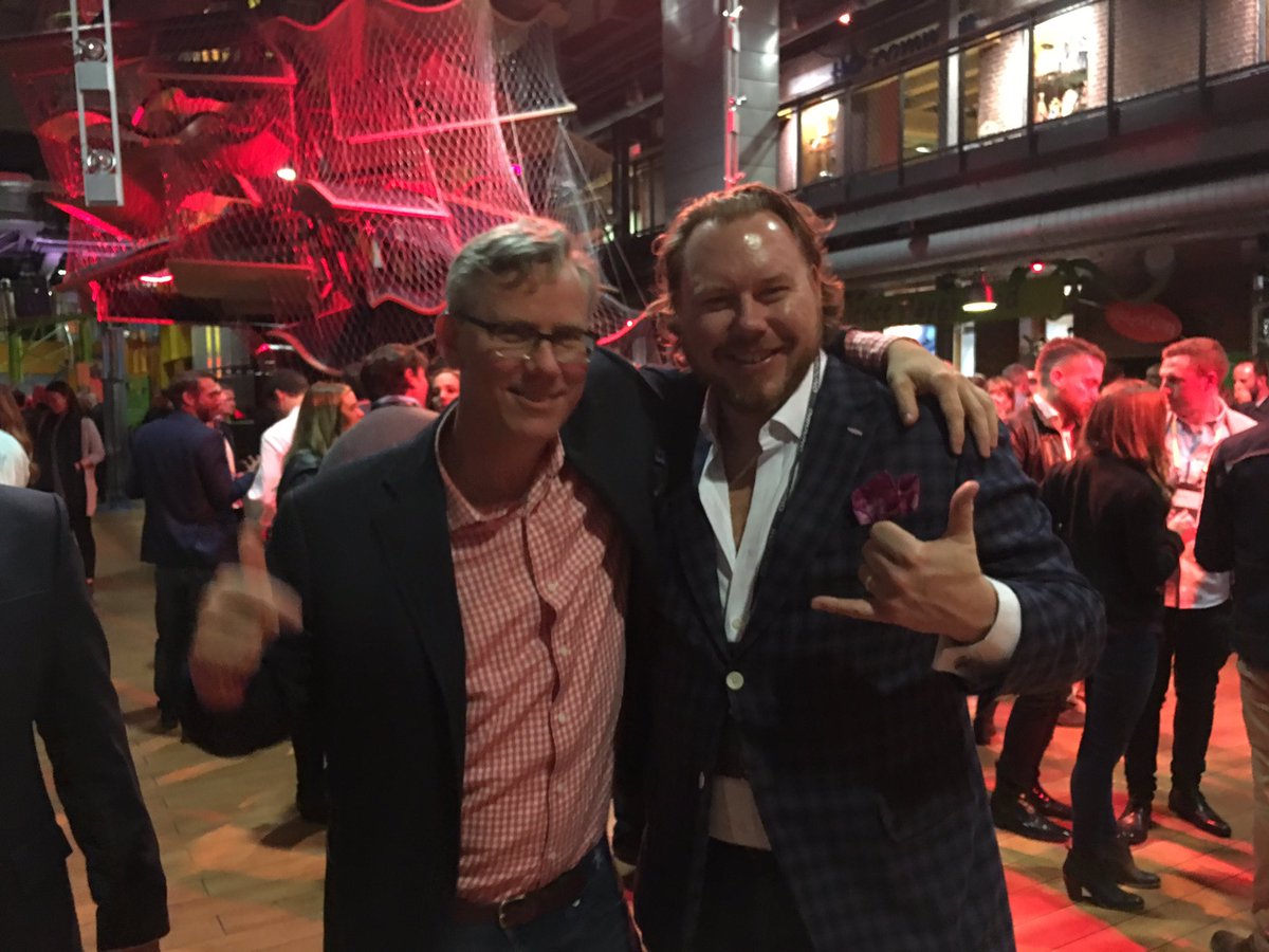 CBForhan's tweet photo. .@bhalligan honor to meet you last night at #INBOUND16 with @opie #humansofinbound #GROOVE16 #crushIT16 https://t.co/DBCWwBkaU9