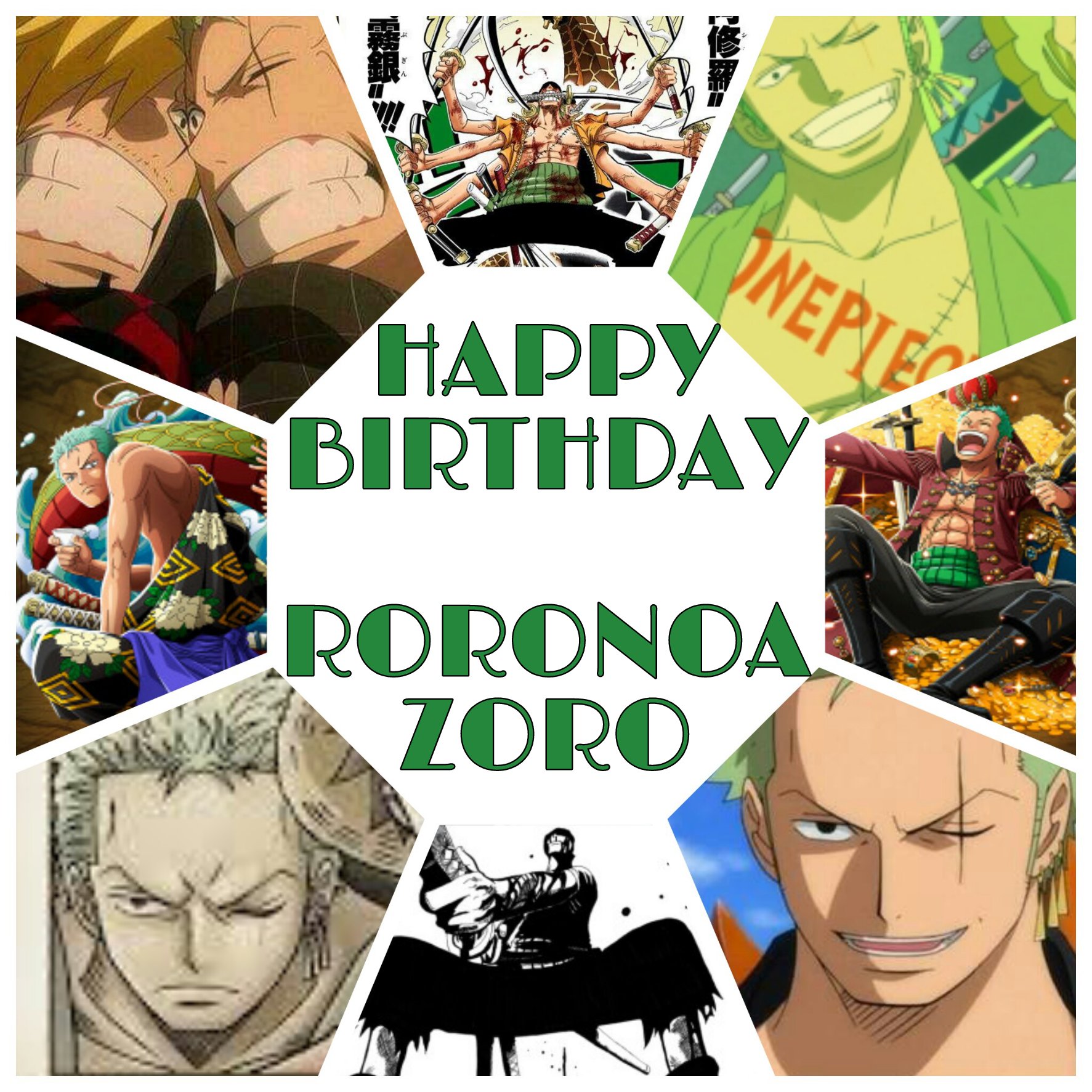 愛湖 ゾロ お誕生日おめでとう 普段とか戦闘の時とかめっちゃ格好良くて 出てくる言葉ひとつひとつが名言 なのに 寝てる姿とか方向音痴なのとかすごい可愛い どんな格好も似合う ほんとに大好き おめでとう ロロノア ゾロ生誕祭16