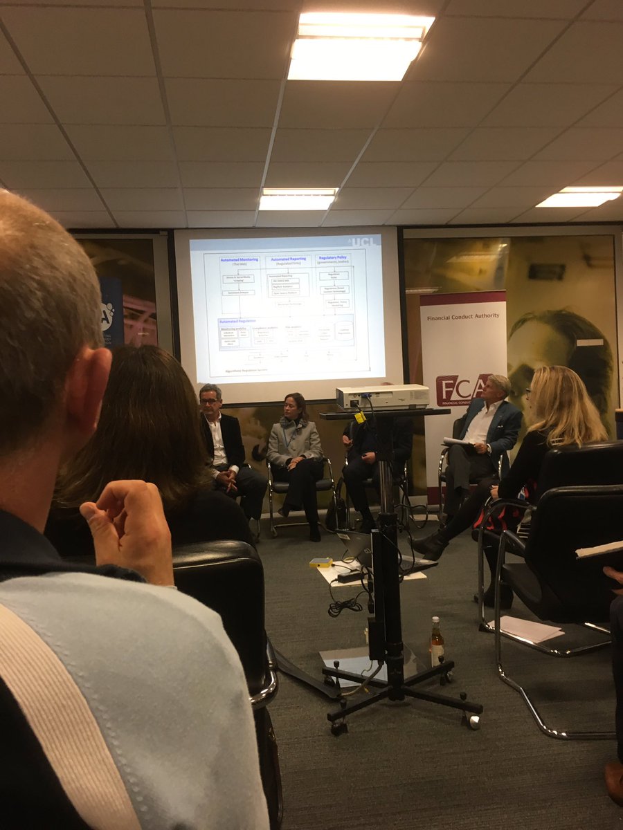 rachsmi00's tweet photo. Future of #regtech architecture w Prof. Phil Tevelean @ucl #FCATechSprint #fintech @3DFinTech #TeamFSdassault https://t.co/wRZtugvJfw