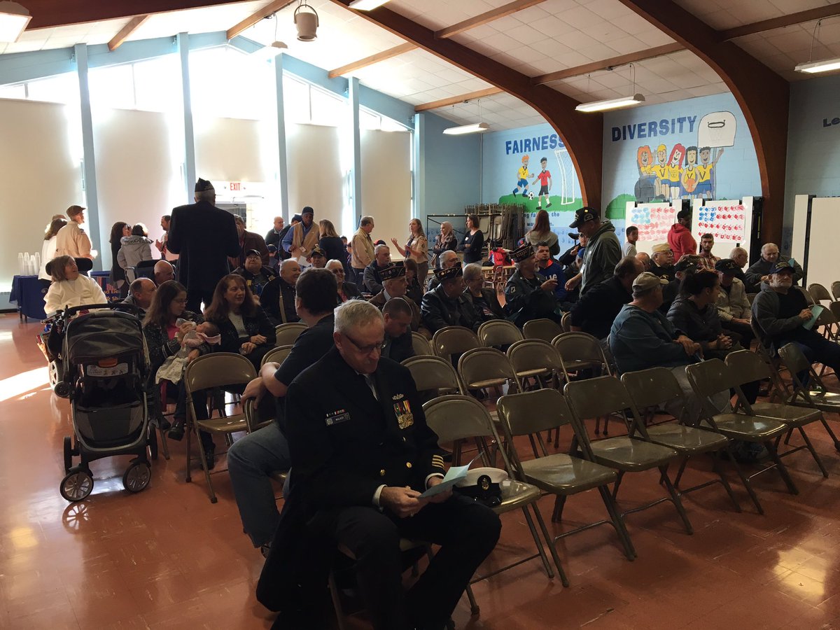 Honoring our veterans at Vassar Road Elementary School