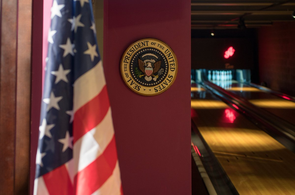 SkintLondon's tweet photo. Calling London Yanks! To mark #trump 's election @allstarlanes is offering FREE bowling to you today &amp; tom 'til 6pm. Show your US passport. https://t.co/85jXbCYQwM
