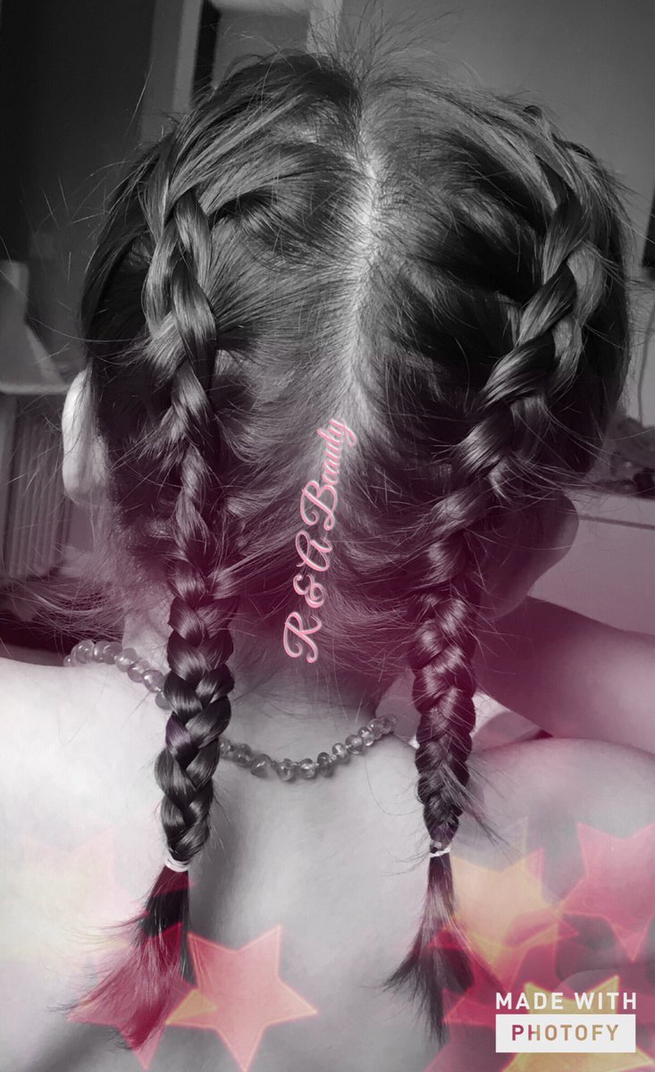 Practicing children's hair styles 😜 V cute!To book pls email randabeauty@hotmail.com COMING SOON! 🌸