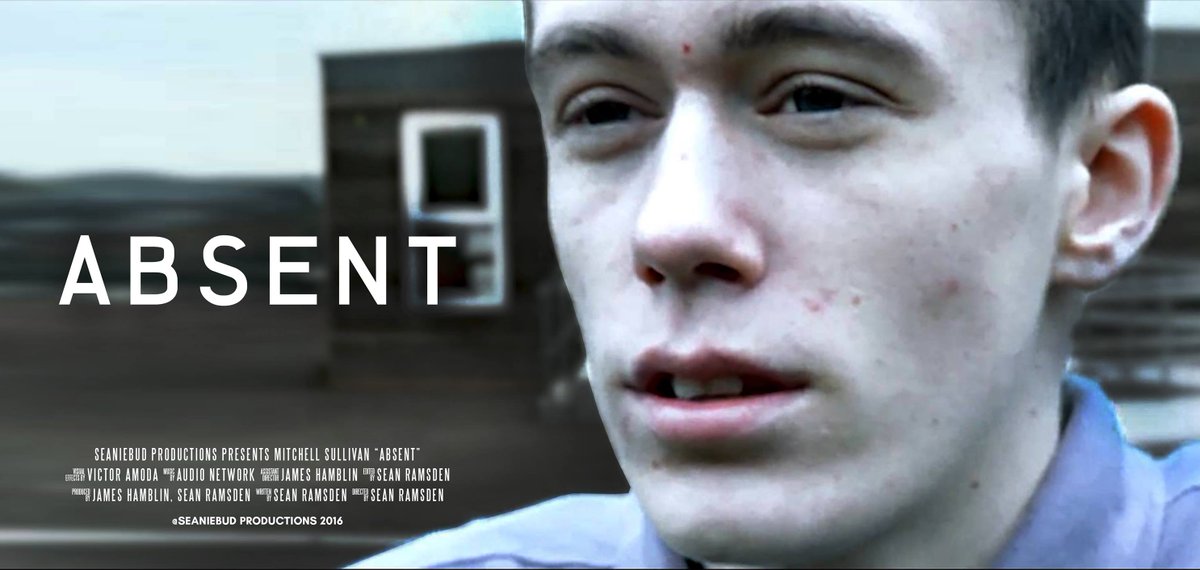 SeanieBudFilms's tweet photo. Excited to share the new poster for #Absent. We're very happy with 'Absent' and we can't wait to release it tomorrow https://t.co/wIjoxRZpNp