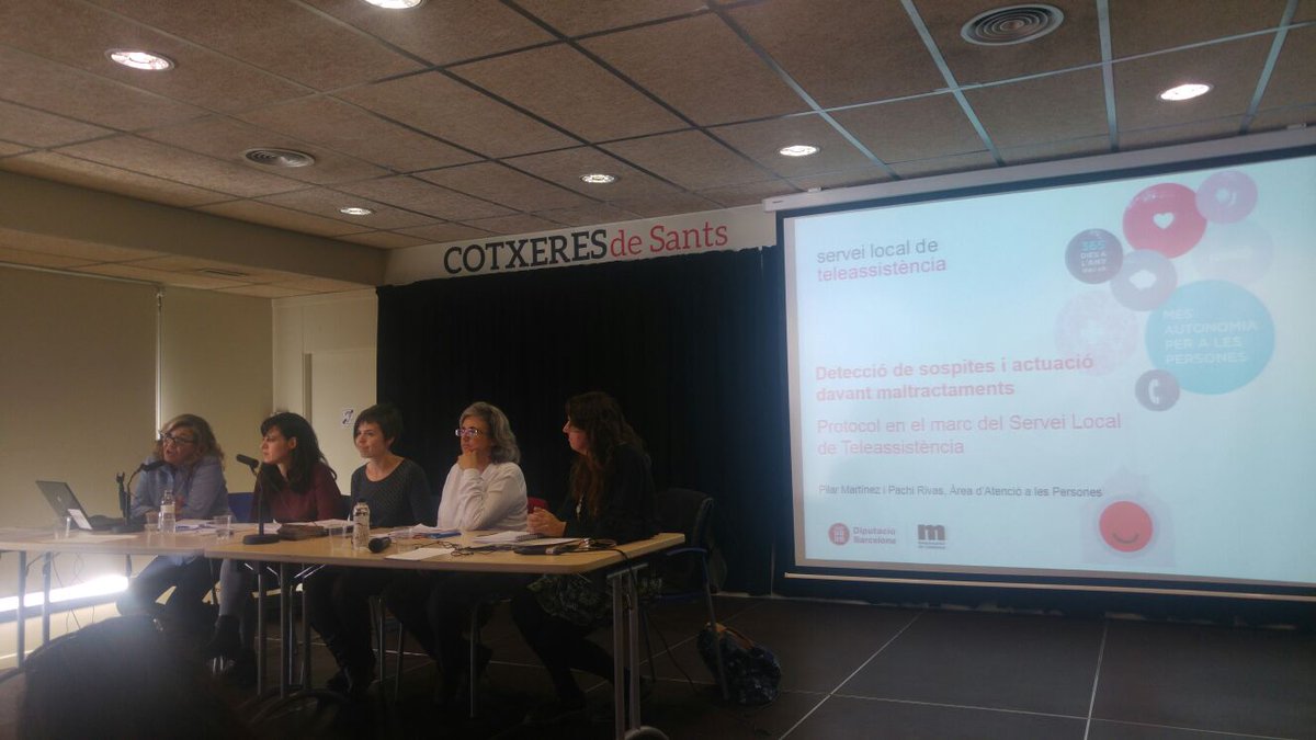 PachiRS's tweet photo. Fem visibles els maltractaments a la gent gran amb l'experiència del servei d teleassistència @benestardiba @TunstallTlevida @2css16 #CSSB16 https://t.co/SsCLgLI0xs