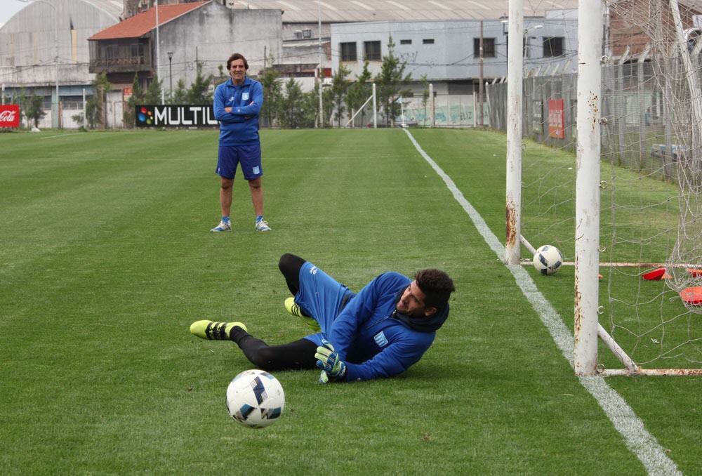 Una del entrenamiento de ayer <a href="/RacingClub/">Racing Club</a>