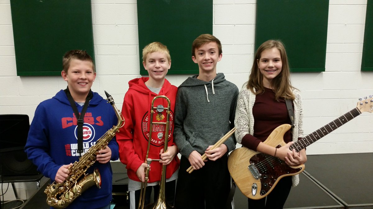 HainesD303's tweet photo. Haines had 4 jazz students who were chosen for the ILMEA Dist 9 Jazz Festival! The festival took place Sat, Oct 30 at Murphy Jr. High. https://t.co/uJ0razx66t