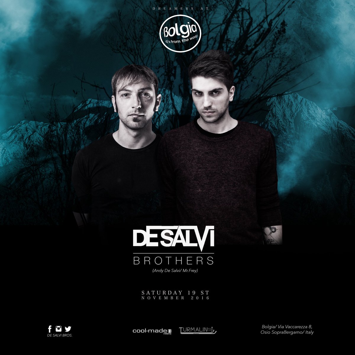 andy_de_salvi's tweet photo. Sabato 19 Novembre!!@BolgiaOfficial  #technoparty #housemusic #techno #Like #likeforfolow https://t.co/xn61btEE6i