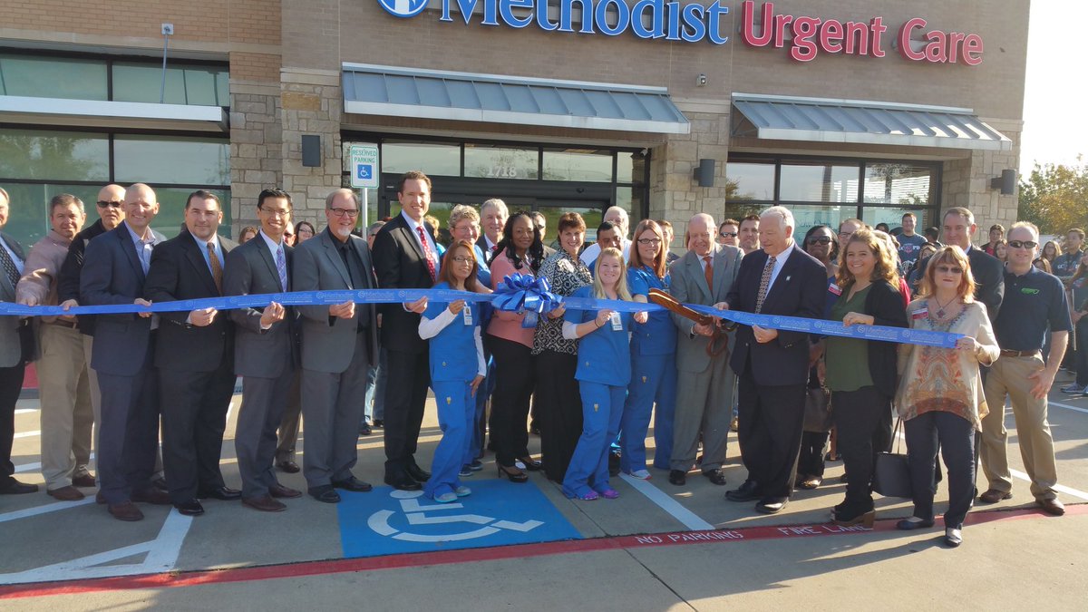 methodistmans's tweet photo. Proud to open the Methodist Urgent Care in Mansfield.
#MACOC https://t.co/3Ty6qkWdUI