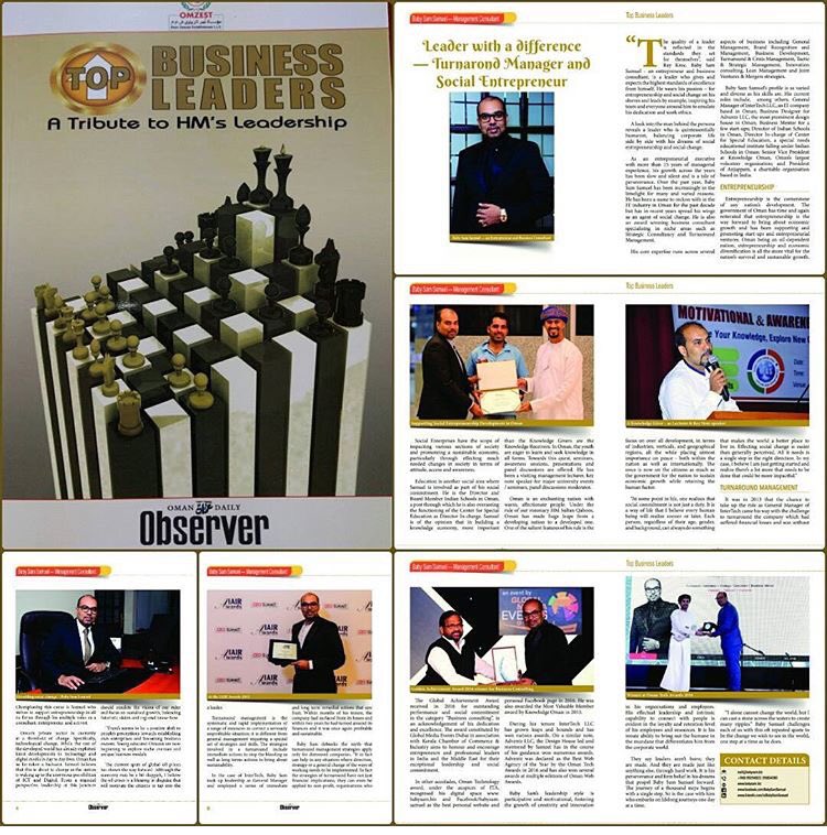 knowledge_oman's tweet photo. #knowledgeOman 's BabySam Samuel featured among top business leaders in #Oman 😍✨🙌🏻| we're proud! https://t.co/cQ7ZVm86mQ
