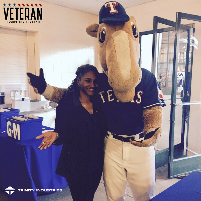 TrinityJobs's tweet photo. We’re at the @TXworkforce #HRWY event at #GlobelifePark in #Arlington! Stop by and learn about Trinity! #Work4Trinity #TrinityVets https://t.co/JPwA0yKpaA