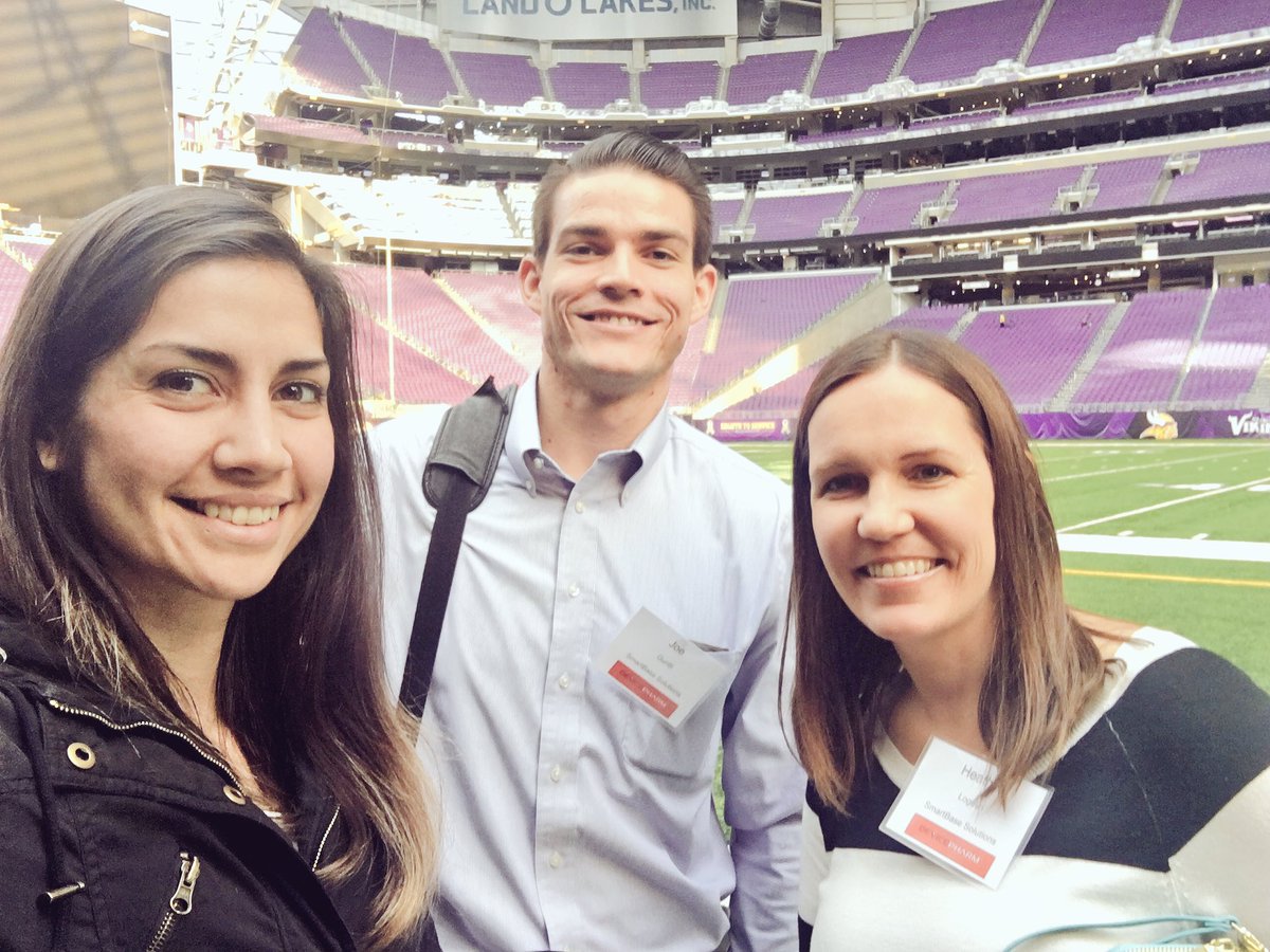 SmartBaseMN's tweet image. Thanks for having us! @MedicalAlley @DevicePharm @usbankstadium