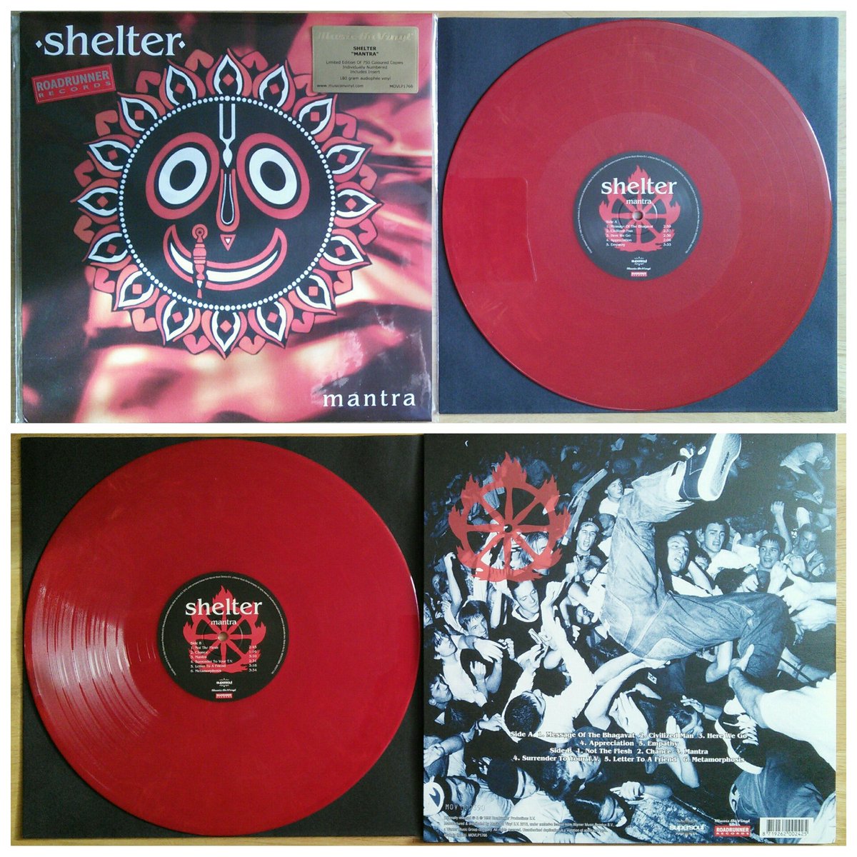 lastbeliever71's tweet photo. #NowPlaying #Shelter #Mantra #vinyl #limitededition #melodichardcore #punk #RayCappo #MusicOnVinyl #RoadrunnerRecords @MusicOnVinyl @rrusa https://t.co/9di6SvygES