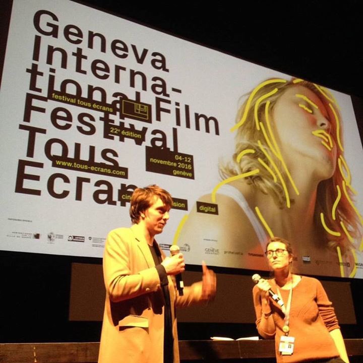 Dead proud of my big bro @KristianMarr Currently in Switzerland talking about his film #Geneva #genevainternationalfilmfestival