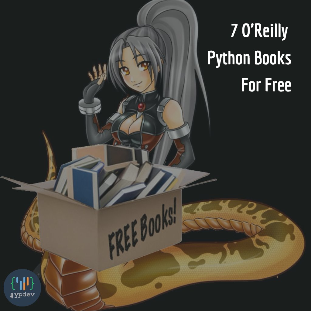 yperevoznikov's tweet image. 7 O&apos;Reilly Python Books For Free buff.ly/2eXOTqn #ypdev #python #programmingbooks #forfree #oreilly