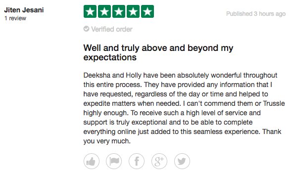 betterdotuk's tweet photo. "Above and beyond expectations" 👏 Thanks for the review, Jiten!

See what others thought about our service: https://t.co/JMYRUriRkt https://t.co/5lHDCLyxpa