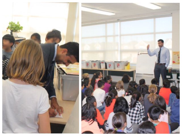 gagansikand's tweet photo. .@PeelSchools grade 5's asking for my autograph is instantly one of the most memorable situations of being an mp #kindree https://t.co/qsKWqFSI5C