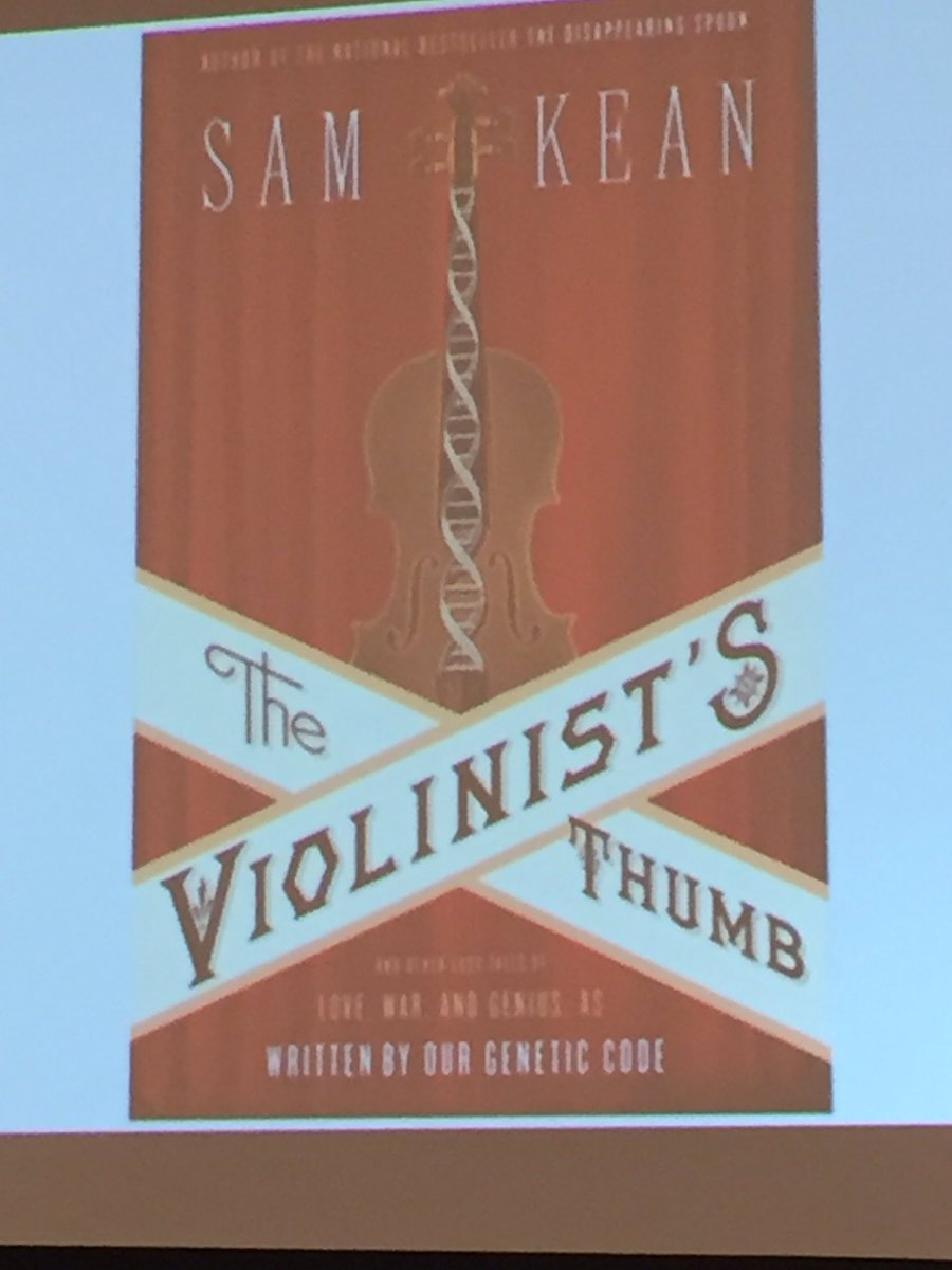 biology4ever's tweet photo. My next read! #STAO2016 #Sam Kean https://t.co/gUJP00Nq6w