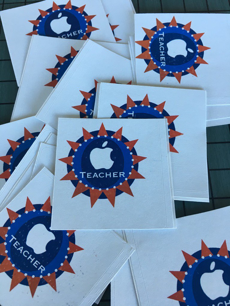 cre8Rt's tweet photo. Prepping for for PD today @Stringtheoryedu excited to get all faculty certified. #AppleTeacher https://t.co/BZ8kY48OIM