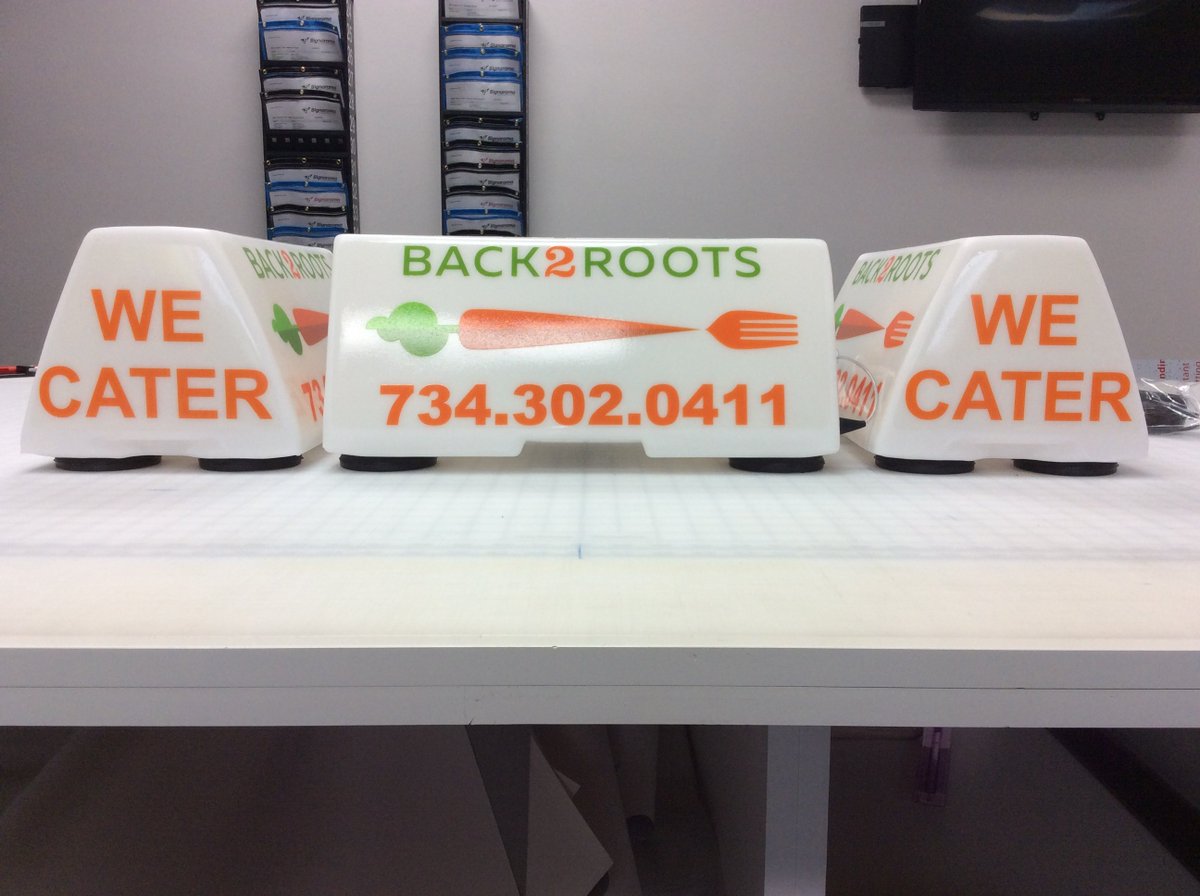 Delicious food and some scrumptious looking signs!