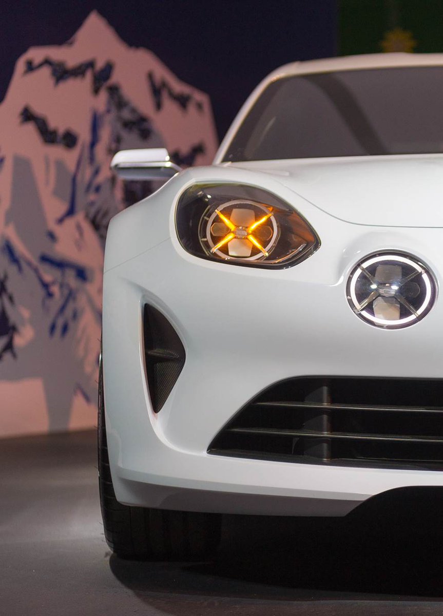 AlpineCarsFR's tweet photo. L'#AlpineVision poursuit son tour du monde et s'expose aujourd'hui au salon @AutoZuerich ! https://t.co/eRkkwOqEXW