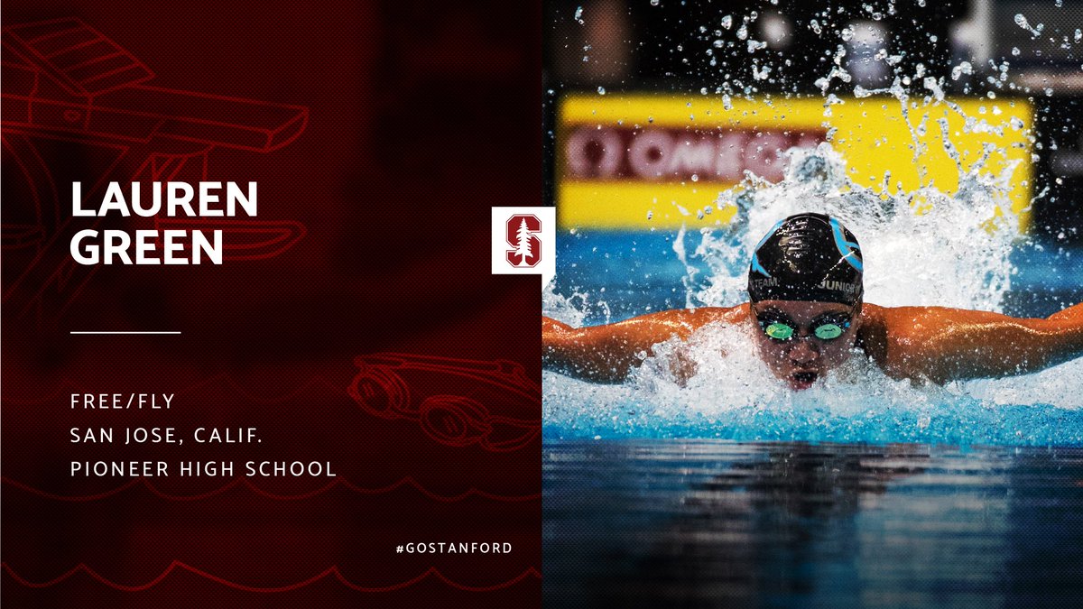 Excited to announce Lauren Green in the #Classof2021! Welcome to Stanford! 🌲🏊