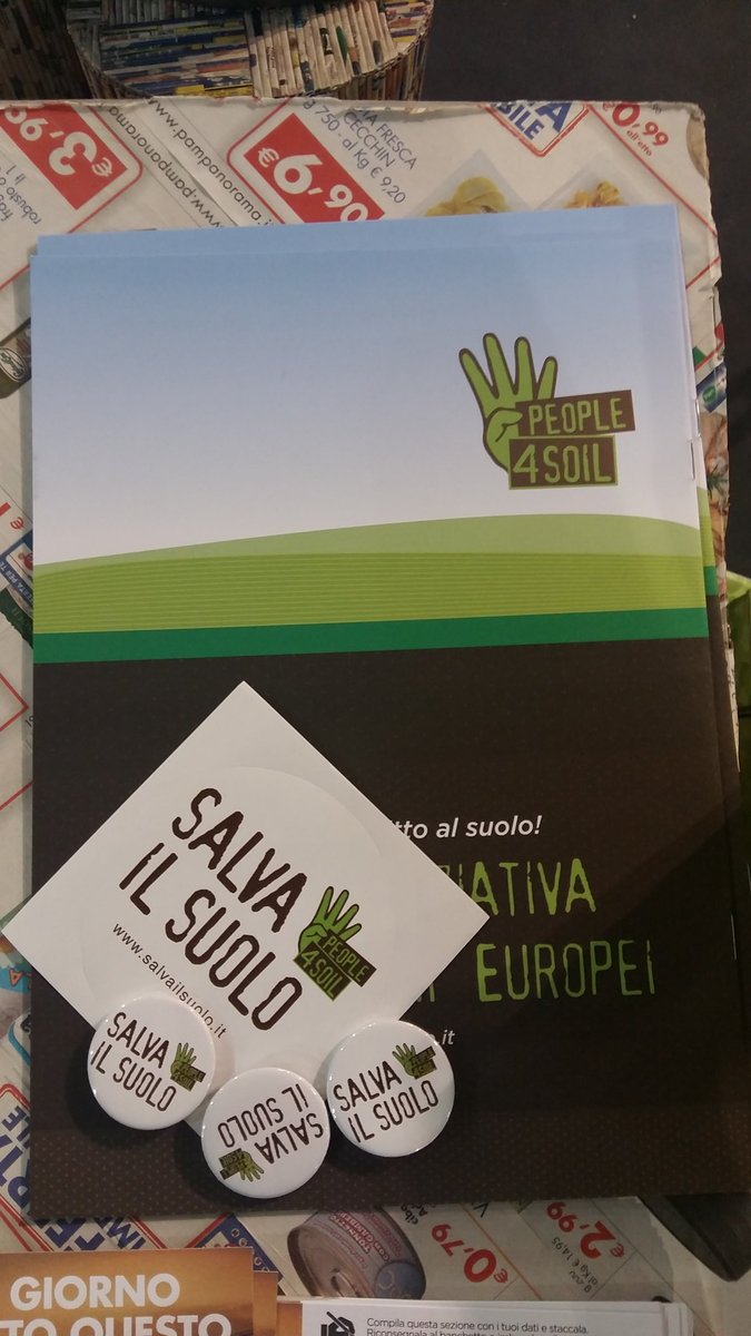 Hai già firmato #salvailsuolo, per una legge europea contro il consumo di suolo? Su salvailsuolo.it o al nostro stand a #Ecomondo