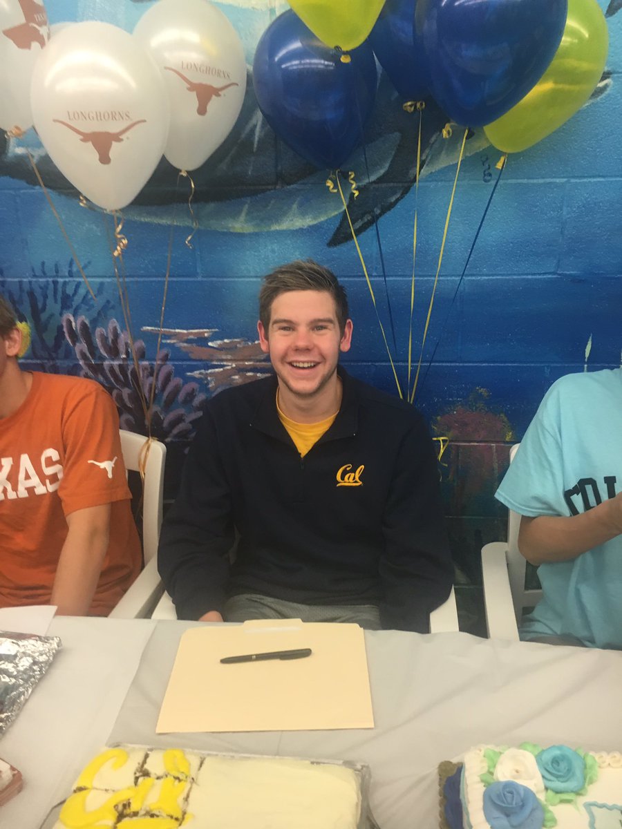 Congrats to <a href="/seanyboy500/">Sean Grieshop</a> for committing to cal-Berkeley!