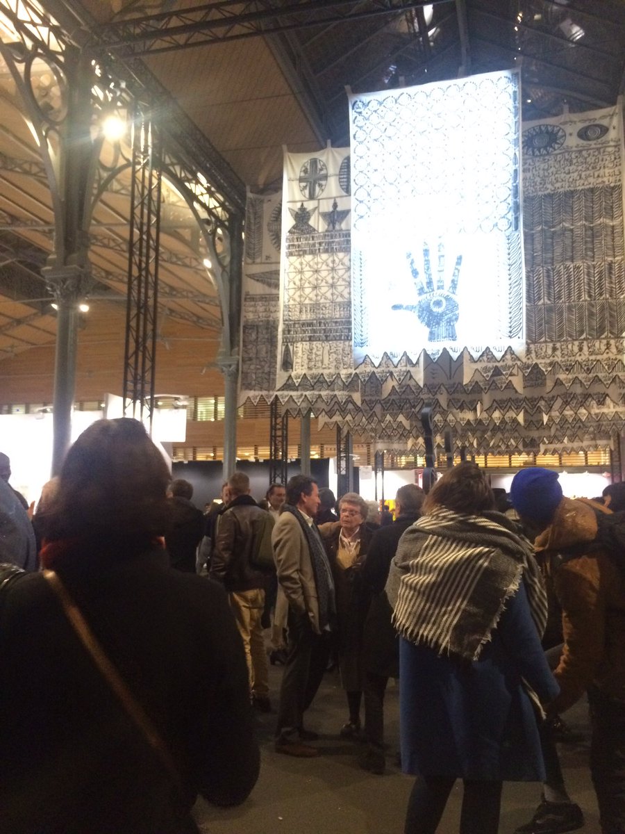 We've arrived ! <a href="/AKAA_Fair/">Also Known As Africa</a> #akka