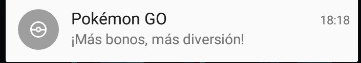 TrollencioJ's tweet photo. Yo creo que esta es la primera notificación de pokemon que me ha salido... https://t.co/44wNlcLA8b