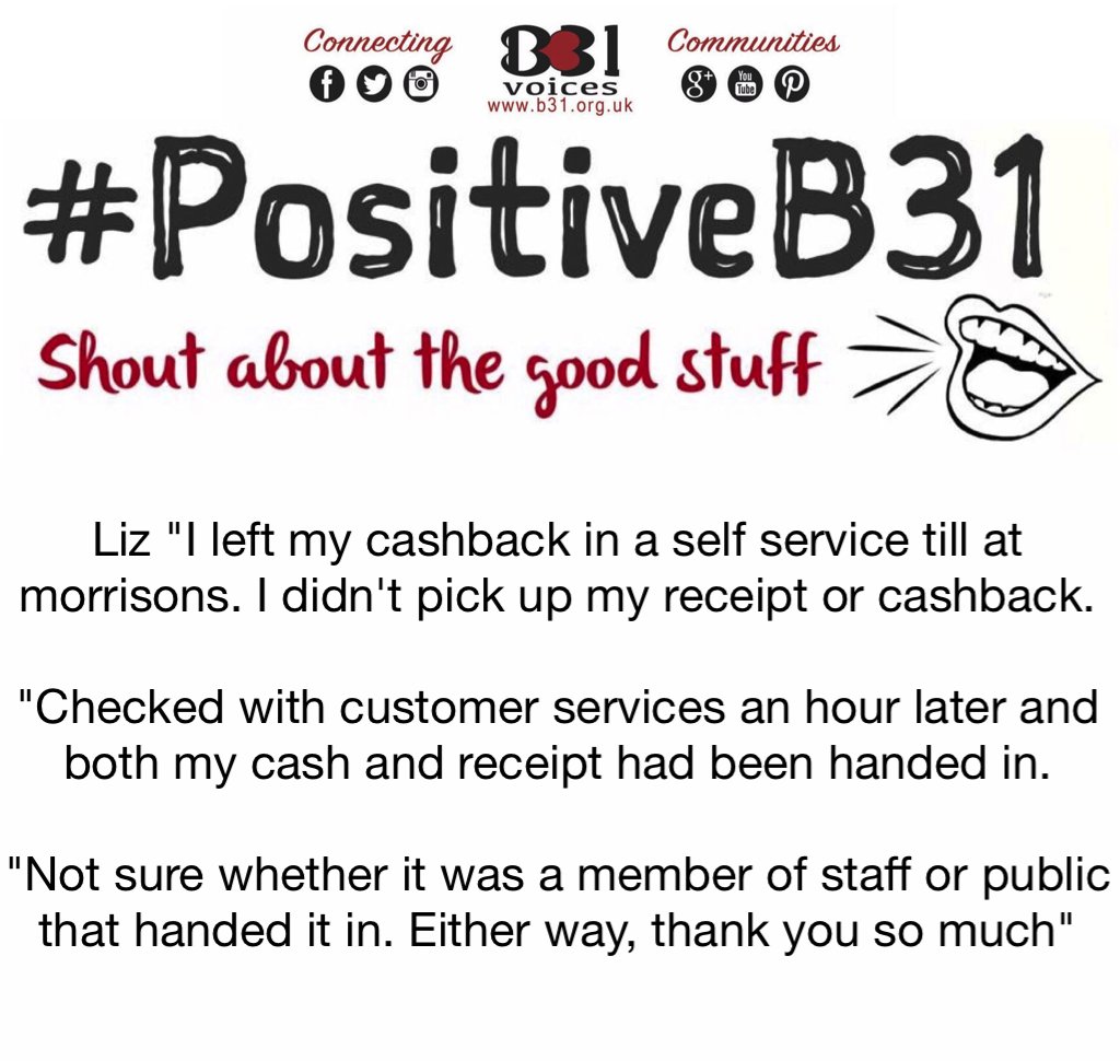 B31Voices's tweet photo. #PositiveB31 https://t.co/07Zia78IhZ