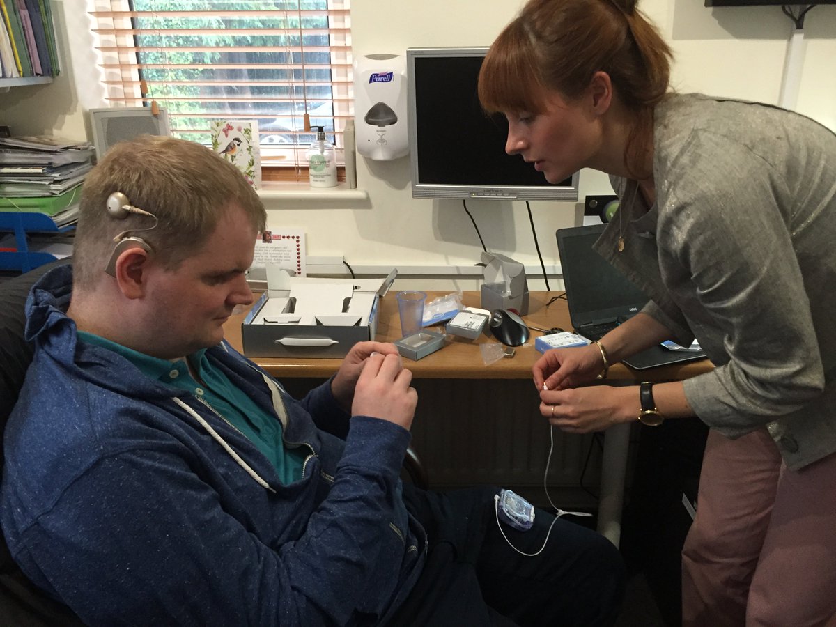 HelpInHearing's tweet photo. #Cochlear implant patient Steven thrilled to get his #AquaCase so he can swim with implant https://t.co/KFDiTw7Ffg https://t.co/p3vhnbBFG5