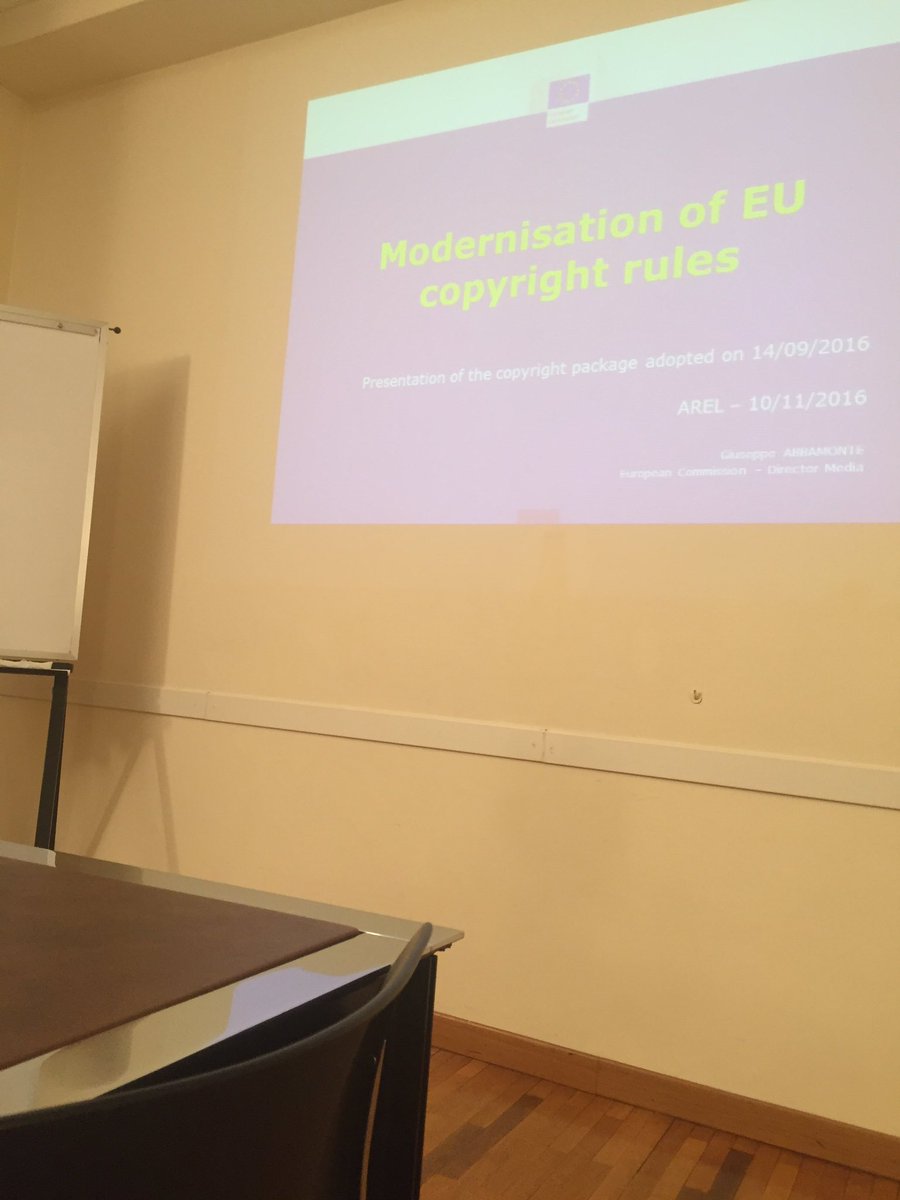 AIannamorelli's tweet image. In @AgenziaAREL con @Antonellogiac e Giuseppe Abbamonte di @eu_comission per discutere di #Copyright #TextAndDataMining @GalassiaReti c&apos;è.