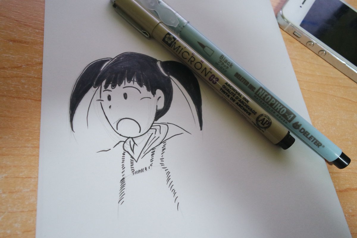 sasaykoy's tweet photo. #azukichan #sketch #micron #neopiko https://t.co/U0fzGNIEcY