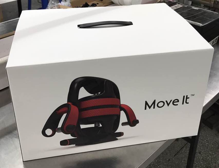 MoveItShop's tweet photo. So excited to preview the world's first mobile connected smart home gym. #fitness #exercise #gadgets https://t.co/q0sAZ6m0bh
