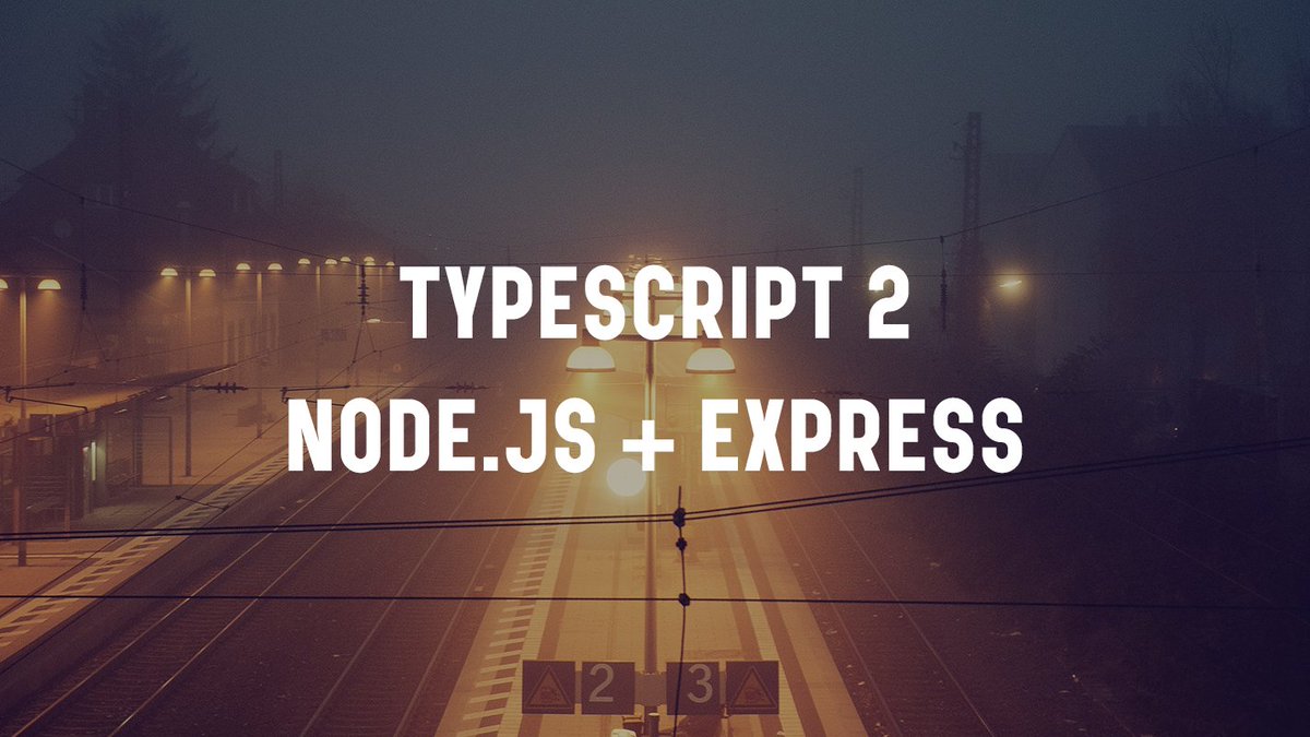 blovedev's tweet image. Getting started with TypeScript 2 + Express on Node.js brianflove.com/2016/11/08/typ… #typescript #typescript2 #express #NodeJS