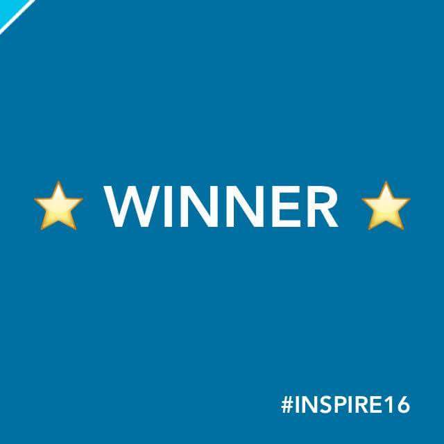 Inspireawards's tweet photo. The #INSPIRE16 Innovation Excellence Award goes to @DawesHighway https://t.co/lcXnBVhlFB