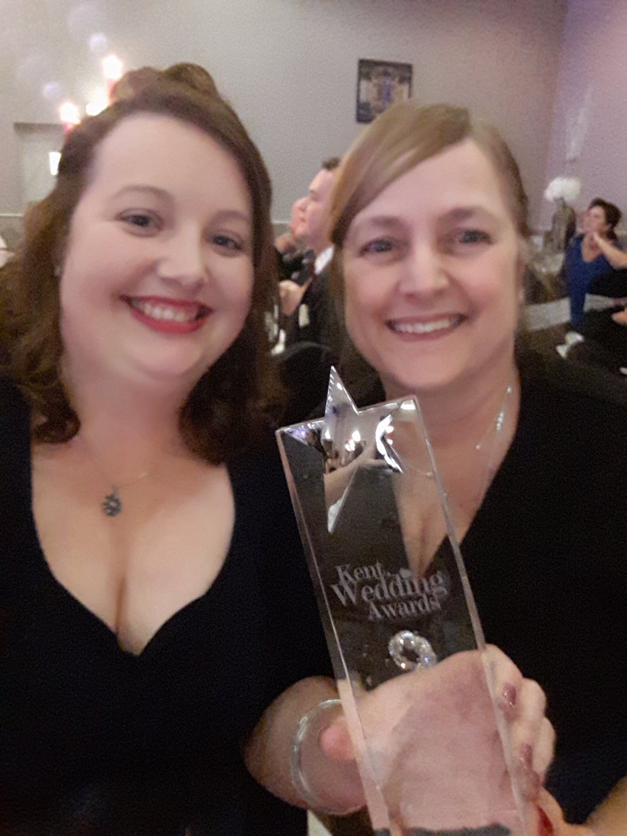 So this happened! Kent Wedding Awards Wedding Dress retailer of the year. <a href="/AlfredAngelo/">Alfred Angelo</a> <a href="/EternityBride/">Eternity Bridal Ltd</a> <a href="/LadybirdBridal/">Ladybird Bridalwear</a>